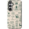 image:imageCasely Galaxy S10 Plus Case  Spruce  Kitty and Vibe Holiday  Essential Slim DualLayer Protective DesignSantas Stamps  Holiday Market