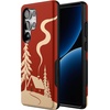image:imageCasely Galaxy S10 Plus Case  Spruce  Kitty and Vibe Holiday  Essential Slim DualLayer Protective DesignSnowed In  Cozy Winter
