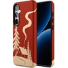 image:imageCasely Galaxy S10 Plus Case  Spruce  Kitty and Vibe Holiday  Essential Slim DualLayer Protective DesignSnowed In  Cozy Winter