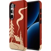image:imageCasely Galaxy S10 Plus Case  Spruce  Kitty and Vibe Holiday  Essential Slim DualLayer Protective DesignSnowed In  Cozy Winter