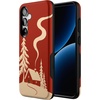 image:imageCasely Galaxy S10 Plus Case  Spruce  Kitty and Vibe Holiday  Essential Slim DualLayer Protective DesignSnowed In  Cozy Winter