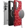 image:imageCasely Galaxy S10 Plus Case  Spruce  Kitty and Vibe Holiday  Essential Slim DualLayer Protective DesignStocking Stuffer  Christmas Knit