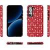 image:imageCasely Galaxy S10 Plus Case  Spruce  Kitty and Vibe Holiday  Essential Slim DualLayer Protective DesignStocking Stuffer  Christmas Knit