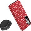 image:imageCasely Galaxy S10 Plus Case  Spruce  Kitty and Vibe Holiday  Essential Slim DualLayer Protective DesignStocking Stuffer  Christmas Knit