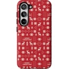 image:imageCasely Galaxy S10 Plus Case  Spruce  Kitty and Vibe Holiday  Essential Slim DualLayer Protective DesignStocking Stuffer  Christmas Knit
