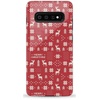 image:imageCasely Galaxy S10 Plus Case  Spruce  Kitty and Vibe Holiday  Essential Slim DualLayer Protective DesignStocking Stuffer  Christmas Knit