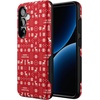 image:imageCasely Galaxy S10 Plus Case  Spruce  Kitty and Vibe Holiday  Essential Slim DualLayer Protective DesignStocking Stuffer  Christmas Knit