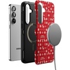 image:imageCasely Galaxy S10 Plus Case  Spruce  Kitty and Vibe Holiday  Essential Slim DualLayer Protective DesignStocking Stuffer  Christmas Knit