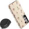 image:imageCasely Galaxy S10 Plus Case  Spruce  Kitty and Vibe Holiday  Essential Slim DualLayer Protective DesignTini  Kitty and Vibe Holiday