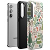 image:imageCasely Galaxy S10 Plus Case  Spruce  Kitty and Vibe Holiday  Essential Slim DualLayer Protective DesignUnder the Mistletoe  Holiday