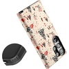 image:imageCasely Galaxy S10 Plus Case  Spruce  Kitty and Vibe Holiday  Essential Slim DualLayer Protective DesignWinter Nostalgia  Vintage Holiday