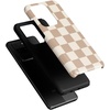 image:imageCasely Galaxy S20 Ultra Case  XOXO  Candy Hearts  Essential Slim DualLayer Protective DesignFit Check  Neutral Checkerboard