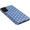 image:imageCasely Galaxy S21 Plus Case  Ride The Wave  Pastel Rainbow Lined  Essential Slim DualLayer Protective DesignCoastal Blues  Denim Stars