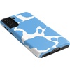 image:imageCasely Galaxy S21 Plus Case  Ride The Wave  Pastel Rainbow Lined  Essential Slim DualLayer Protective DesignCurrent MOOd  Light Blue Cow Print