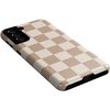 image:imageCasely Galaxy S21 Plus Case  Ride The Wave  Pastel Rainbow Lined  Essential Slim DualLayer Protective DesignFit Check  Neutral Checkerboard