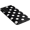 image:imageCasely Galaxy S21 Plus Case  Ride The Wave  Pastel Rainbow Lined  Essential Slim DualLayer Protective DesignHigh Contrast  Black Polka Dot