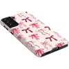 image:imageCasely Galaxy S21 Plus Case  Ride The Wave  Pastel Rainbow Lined  Essential Slim DualLayer Protective DesignLover Girlie  Pink Bows