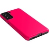 image:imageCasely Galaxy S21 Plus Case  Ride The Wave  Pastel Rainbow Lined  Essential Slim DualLayer Protective DesignThink Pink  Solid Neon Pink