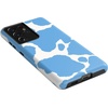image:imageCasely Galaxy S21 Ultra Case  Opposites Attract  Day amp Night Mountains  Essential Slim DualLayer Protective DesignCurrent MOOd  Light Blue Cow Print