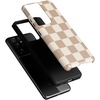 image:imageCasely Galaxy S21 Ultra Case  Opposites Attract  Day amp Night Mountains  Essential Slim DualLayer Protective DesignFit Check  Neutral Checkerboard