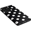 image:imageCasely Galaxy S21 Ultra Case  Opposites Attract  Day amp Night Mountains  Essential Slim DualLayer Protective DesignHigh Contrast  Black Polka Dot