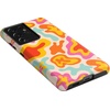 image:imageCasely Galaxy S21 Ultra Case  Opposites Attract  Day amp Night Mountains  Essential Slim DualLayer Protective DesignTropical Color Splash  Abstract Retro