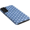 image:imageCasely Galaxy S22 Case  Blush Garden  Floral Doodle  Essential Slim DualLayer Protective DesignCoastal Blues  Denim Stars