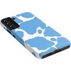 image:imageCasely Galaxy S22 Plus Case  Current Mood  Cow Print  Essential Slim DualLayer Protective DesignCurrent MOOd  Light Blue Cow Print