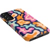 image:imageCasely Galaxy S22 Plus Case  Current Mood  Cow Print  Essential Slim DualLayer Protective DesignMidnight Color Splash  Abstract Retro