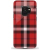image:imageCasely Galaxy S10 Plus Case  Spruce  Kitty and Vibe Holiday  Essential Slim DualLayer Protective DesignAs if  Red Plaid