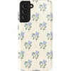 image:imageCasely Galaxy S21 Plus Case  Ride The Wave  Pastel Rainbow Lined  Essential Slim DualLayer Protective DesignVintage Garden  Blue Hydrangea