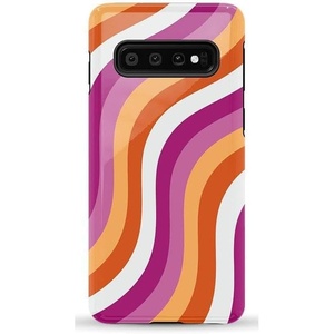 image:imageCasely Galaxy S10 Case  Queen of Diamonds  Pink Watercolor  Essential Slim DualLayer Protective DesignAll for Love  Pride