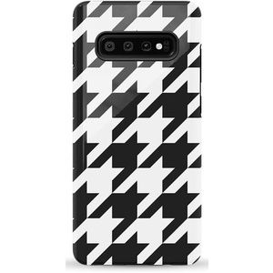 image:imageCasely Galaxy S10 Plus Case  All for Love  Pride  Essential Slim DualLayer Protective DesignHoundstooth  High Contrast Design