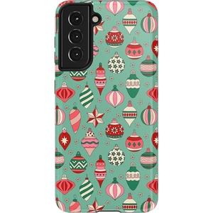 image:imageCasely Galaxy S10 Plus Case  Spruce  Kitty and Vibe Holiday  Essential Slim DualLayer Protective DesignAll Decked Out  Festive Ornaments