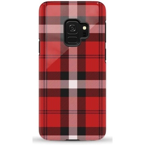 image:imageCasely Galaxy S10 Plus Case  Spruce  Kitty and Vibe Holiday  Essential Slim DualLayer Protective DesignAs if  Red Plaid