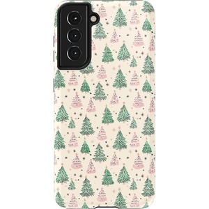 image:imageCasely Galaxy S10 Plus Case  Spruce  Kitty and Vibe Holiday  Essential Slim DualLayer Protective DesignLookin Pine  Christmas Tree