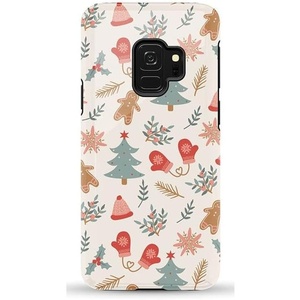 image:imageCasely Galaxy S10 Plus Case  Spruce  Kitty and Vibe Holiday  Essential Slim DualLayer Protective DesignSugar and Spice  Holiday Cookie