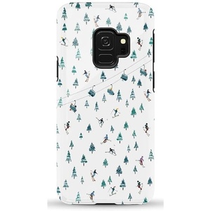 image:imageCasely Galaxy S10 Plus Case  Spruce  Kitty and Vibe Holiday  Essential Slim DualLayer Protective DesignWeve Peaked  Aprs Ski Mountains