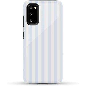 image:imageCasely Galaxy S20 Case  Grand Cabana  Palm Beach  Essential Slim DualLayer Protective DesignBlue Stripes  Sunday Best