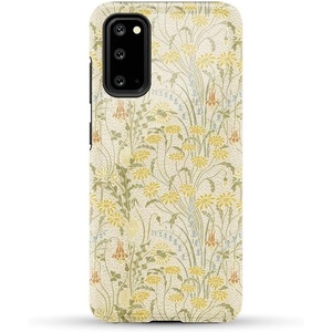 image:imageCasely Galaxy S20 Case  Grand Cabana  Palm Beach  Essential Slim DualLayer Protective DesignBoho Blooms  Golden Floral