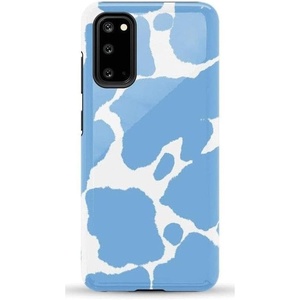 image:imageCasely Galaxy S20 Case  Grand Cabana  Palm Beach  Essential Slim DualLayer Protective DesignCurrent MOOd  Light Blue Cow Print