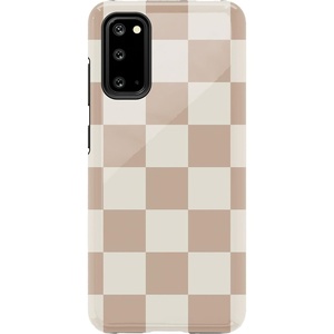 image:imageCasely Galaxy S20 Case  Grand Cabana  Palm Beach  Essential Slim DualLayer Protective DesignFit Check  Neutral Checkerboard