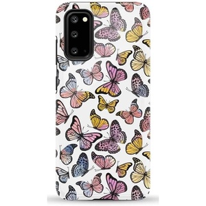 image:imageCasely Galaxy S20 Case  Grand Cabana  Palm Beach  Essential Slim DualLayer Protective DesignFree Spirit  Rainbow Butterfly
