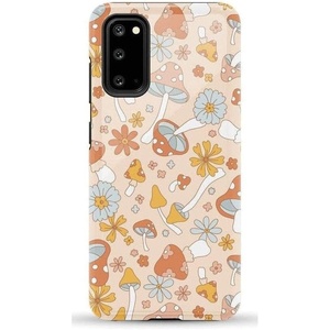 image:imageCasely Galaxy S20 Case  Grand Cabana  Palm Beach  Essential Slim DualLayer Protective DesignMushroom Magic  Retro Floral