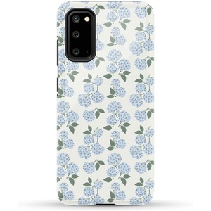 image:imageCasely Galaxy S20 Case  Grand Cabana  Palm Beach  Essential Slim DualLayer Protective DesignNantucket Cottage  Blue Hydrangea