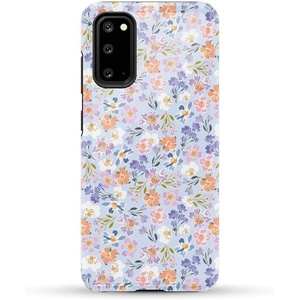 image:imageCasely Galaxy S20 Case  Grand Cabana  Palm Beach  Essential Slim DualLayer Protective DesignPoppy Meadows  Pastel Floral