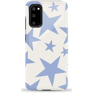 image:imageCasely Galaxy S20 Case  Grand Cabana  Palm Beach  Essential Slim DualLayer Protective DesignStars Align  Blue  White Stars
