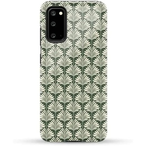 image:imageCasely Galaxy S20 Case  Grand Cabana  Palm Beach  Essential Slim DualLayer Protective DesignThe Boyfriend Collection  Cabana Nights