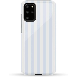 image:imageCasely Galaxy S20 Plus Case  Lovebug  Blue Hearts  Essential Slim DualLayer Protective DesignBlue Stripes  Sunday Best