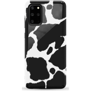 image:imageCasely Galaxy S20 Plus Case  Lovebug  Blue Hearts  Essential Slim DualLayer Protective DesignCurrent MOOd  Cow Print